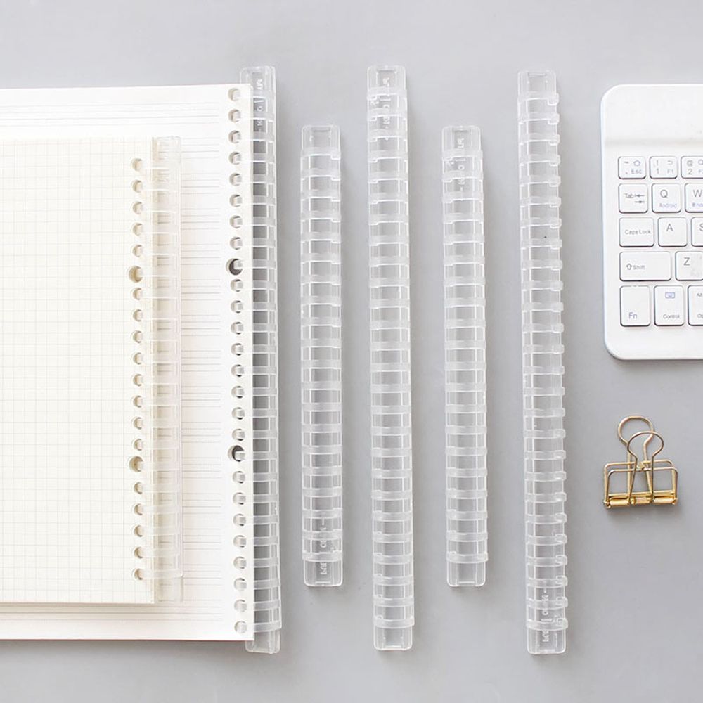 Binding Comb Plastic - Argolas de Encadernação para Cadernos, Álbuns