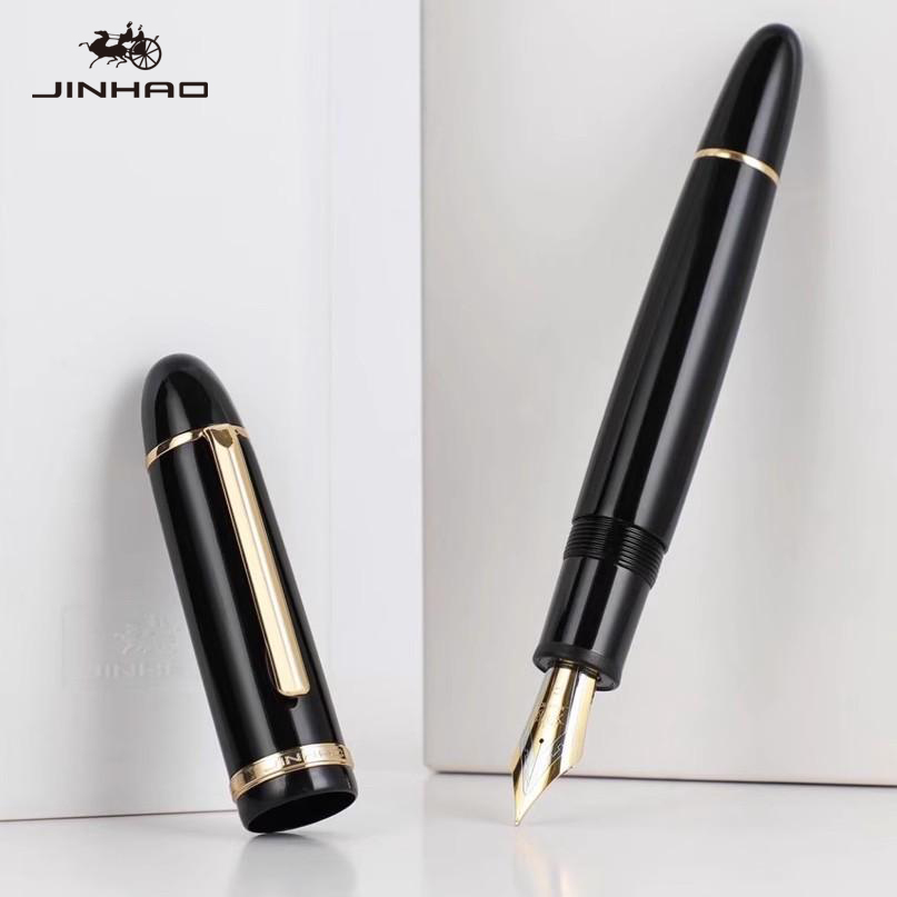 Stationery Supply Business - JINHAO-X159 Canetas com Gold Metal Clip,
