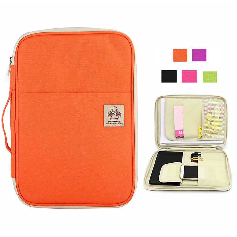 Portfolio Folder Zip - Multi-Function Portfolio para Pasta Conferência, Travel