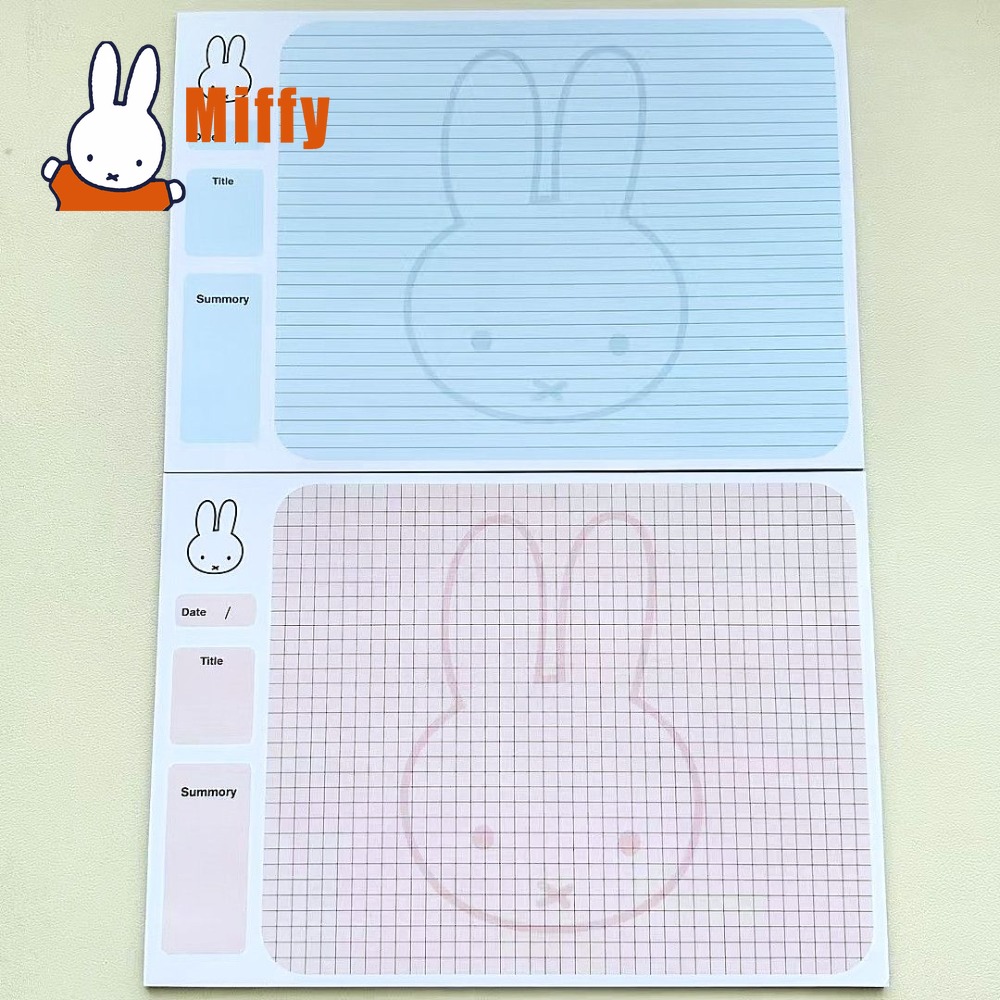 Office Supply Office Stationery Items - Bloco de Notas Kawaii Miffy, Caderno