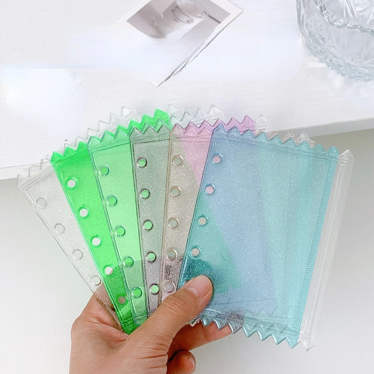 Portfolio Folder Zip - M5 5 buracos doces colorful pasta