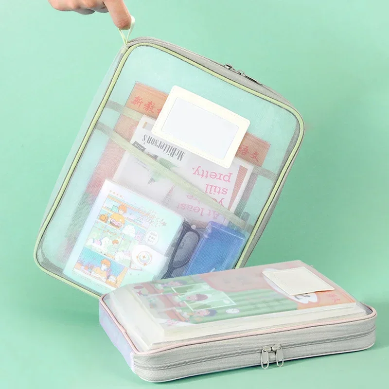 Bolsa de Documentos A4 Transpa - Portfolio Folder Zip avaliação e preço