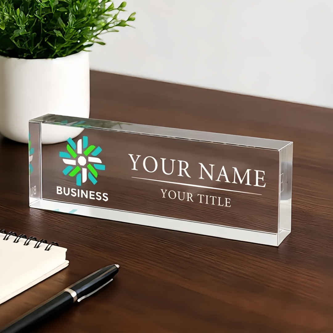 Placa de Nome Personalizada em - Desk Name Plate avaliação e preço