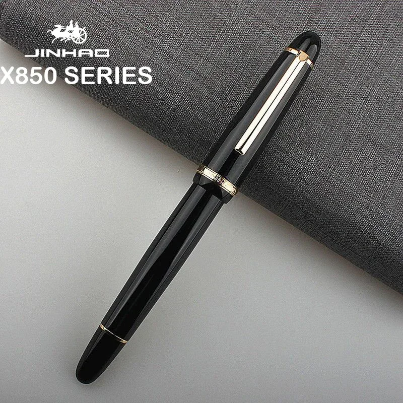 1/5 pçs jinhao x850 caneta tin - Stationery Supply Business avaliação e preço