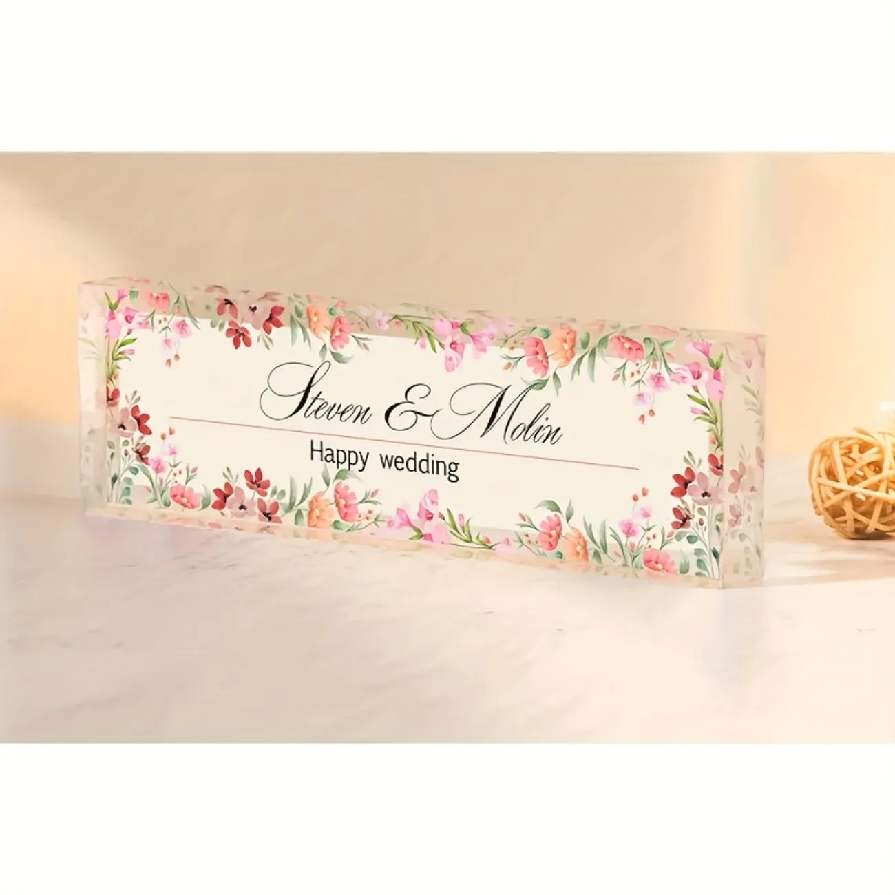 Placa de Nome Personalizável e - Desk Name Plate avaliação e preço